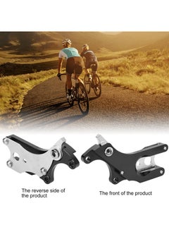 Ejoyous Bicycle Disc Brake Adapter Aluminum Alloy Bike Fixed Seat Disc Brake Converter Mounting Adapter Rear Wheel Heavy Duty Conversion Modification Accessories For Mountain Bikes Road Bikes  - Image 5