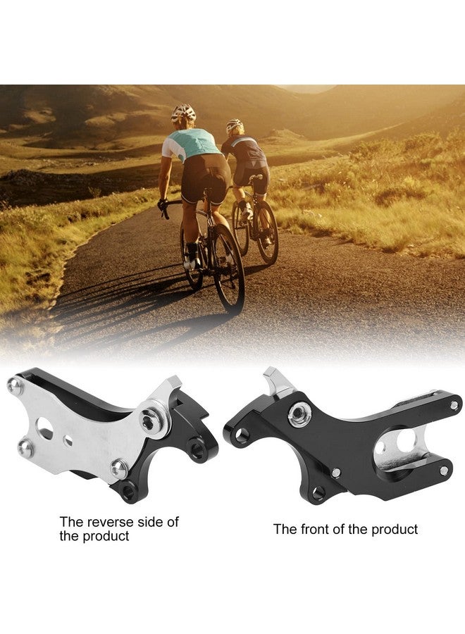 Ejoyous Bicycle Disc Brake Adapter Aluminum Alloy Bike Fixed Seat Disc Brake Converter Mounting Adapter Rear Wheel Heavy Duty Conversion Modification Accessories For Mountain Bikes Road Bikes - Image 5
