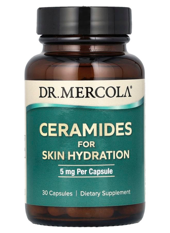 Dr. Mercola - Ceramides For Skin Hydration 5 mg 30 Capsules - Image 1
