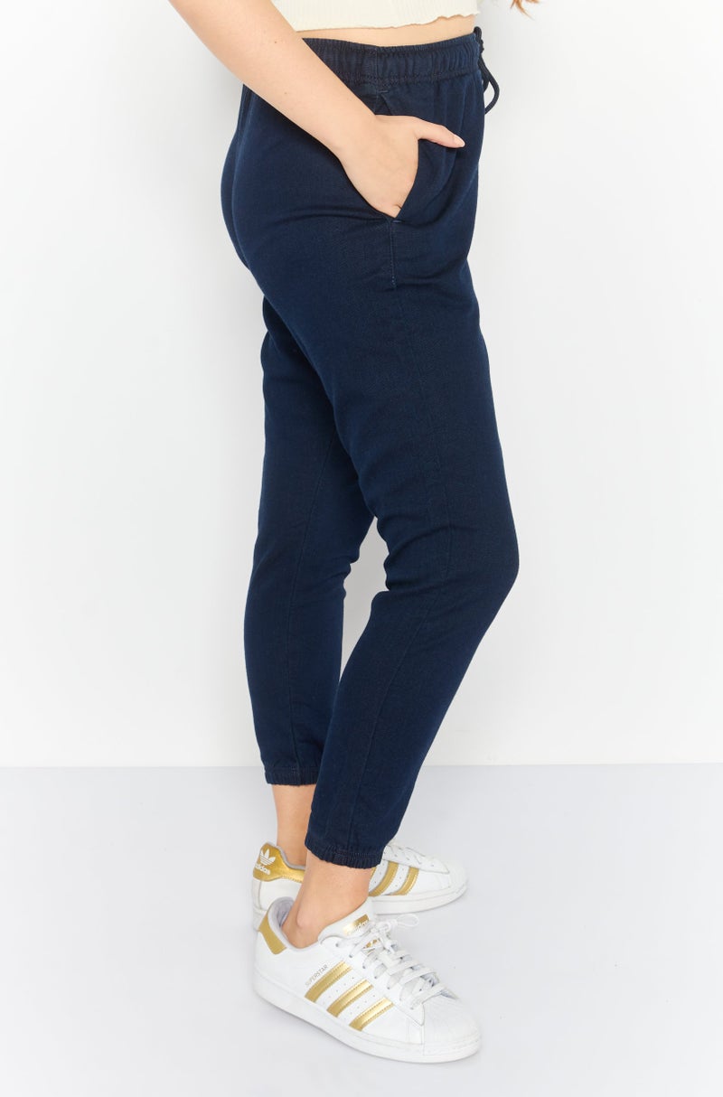 Levi's سروال جوجر عادي للنساء، كحلي - Image 2