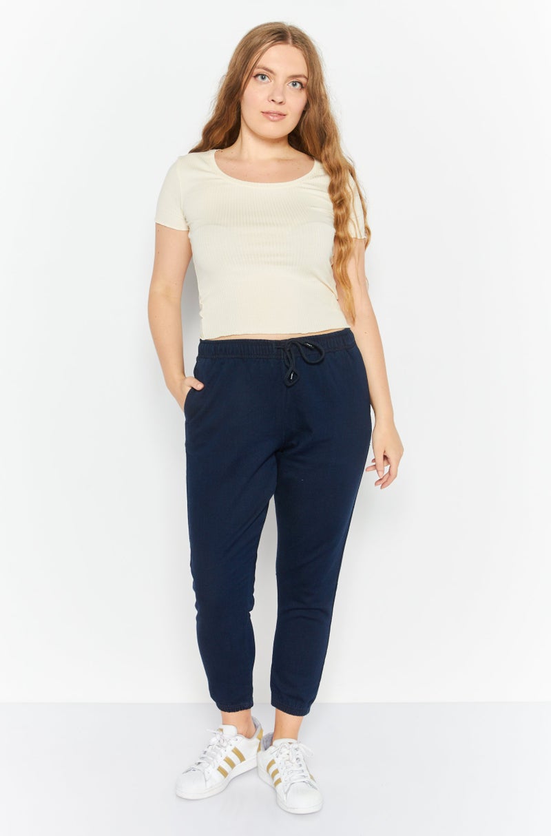 Levi's سروال جوجر عادي للنساء، كحلي - Image 4