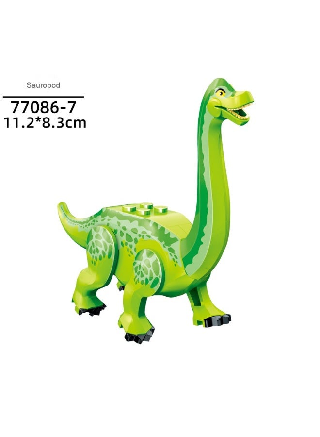 NIBEMINENT Jurassic Dinosaur Building Blocks - Assembly Educational Mini Bricks Toys