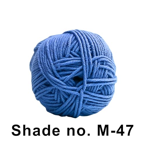 VCR 4ply Peacock Yarn, 100 Grams Hank, 190 Meters Length, Acrylic Ball for Crochet and Knitting, Soft Crosia Threads, Pack of 1 Yarn, Suitable for DIY Crafts - Image 2