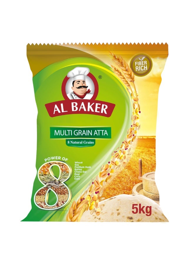 Al Baker Multigrain Atta Flour 5 Kg - Image 1