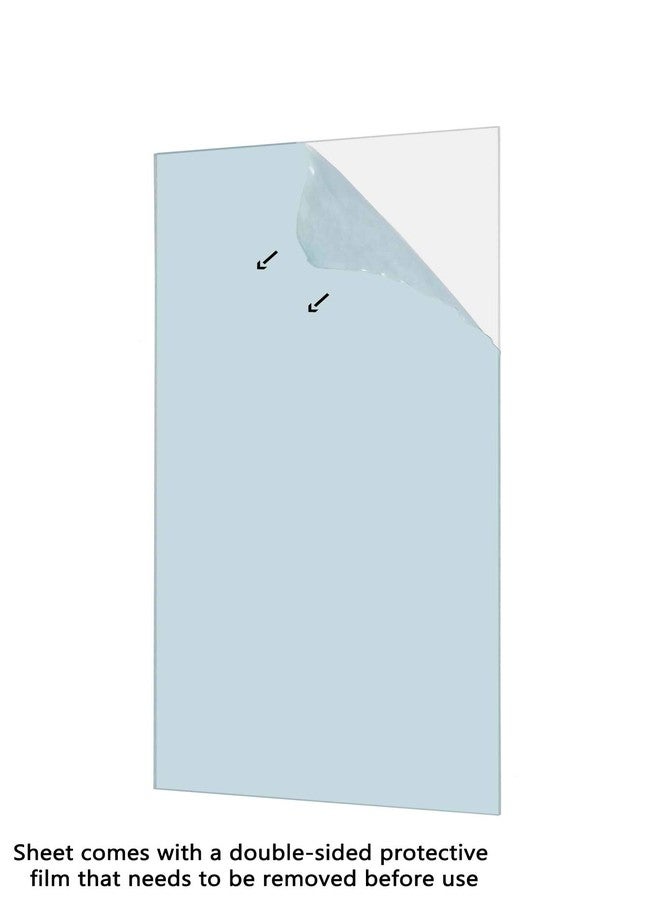 Marketing Holders 5 Pack Clear Acrylic Rectangular DIY Sheet 3" x 6" DIY Blank .080" Thick See Through Tile for Arts and Crafts Activities by Marketing Holders - Image 5