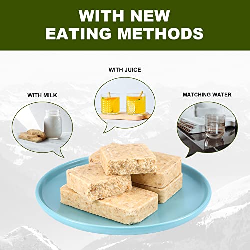 BDH Emergency Food Rations Meal Ready To Eat, Long Self Life 18400 Calorie Survival Tabs Perfect for Camping, Hiking, Army Outdoor Disaster, 20 Pack with Tin Box - Image 4