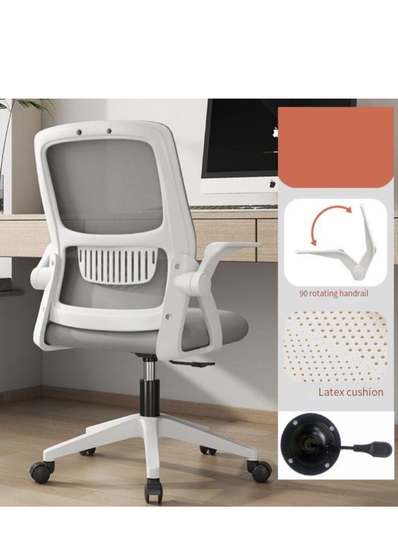 بينغ جنرال كرسي مكتب مريح، كرسي مكتب شبكي قابل للتنفس، كرسي ألعاب شبكي عالي الظهر مع مساند ذراع قابلة للطي - Image 2