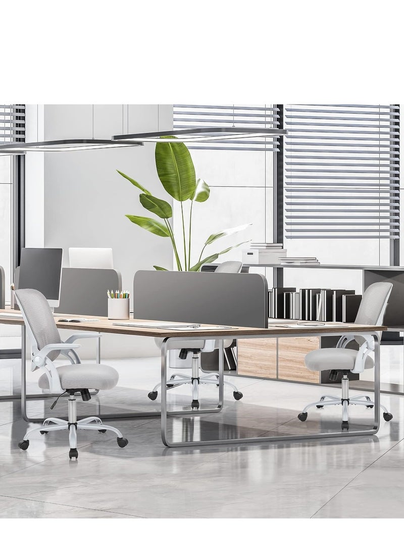 بينغ جنرال كرسي مكتب مريح، كرسي مكتب شبكي قابل للتنفس، كرسي ألعاب شبكي عالي الظهر مع مساند ذراع قابلة للطي - Image 3