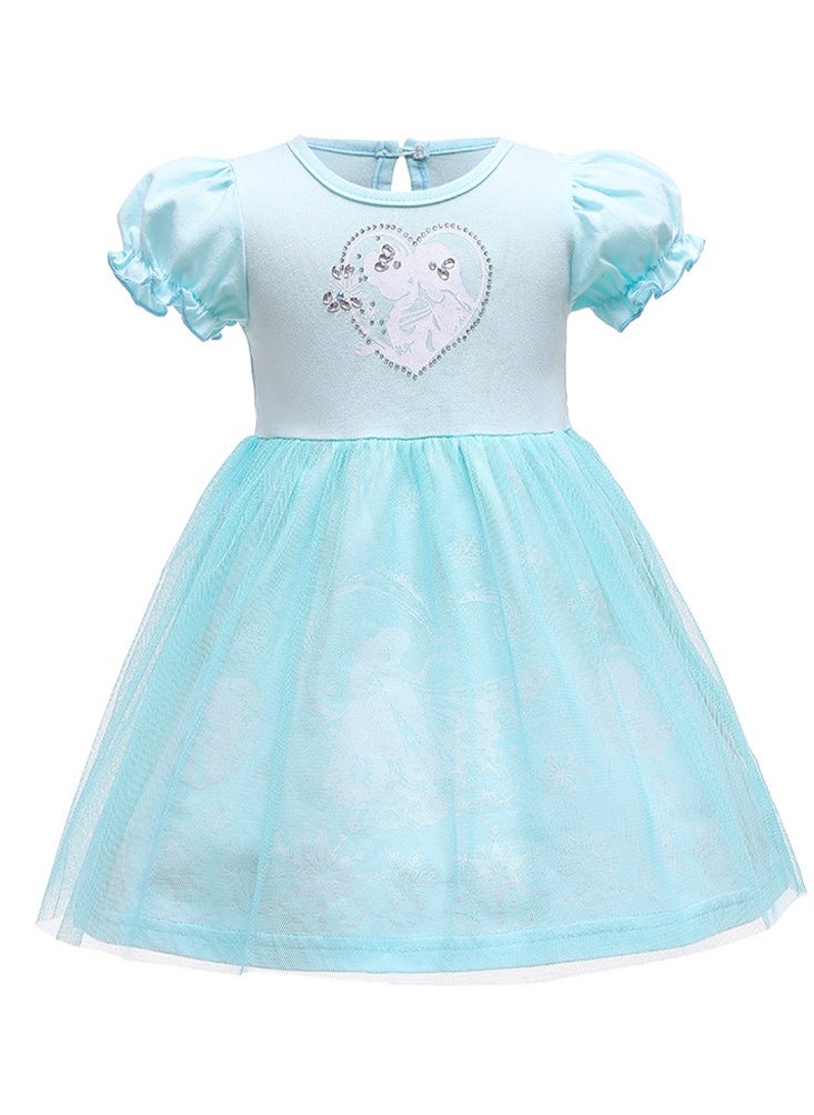KUYING - Fashionable And Versatile Children's Princess Dress - Image 1