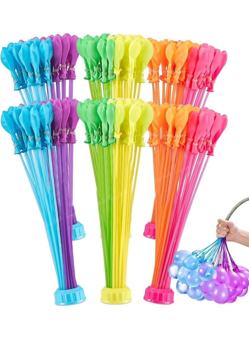 MOMENT MOMENT Colorful Water Balloons (111pcs/bag) Rapid-Filling Self-Sealing, Easy Fill for Outdoor Family,Party, Friends, Children Summer Fun.  - Image 1