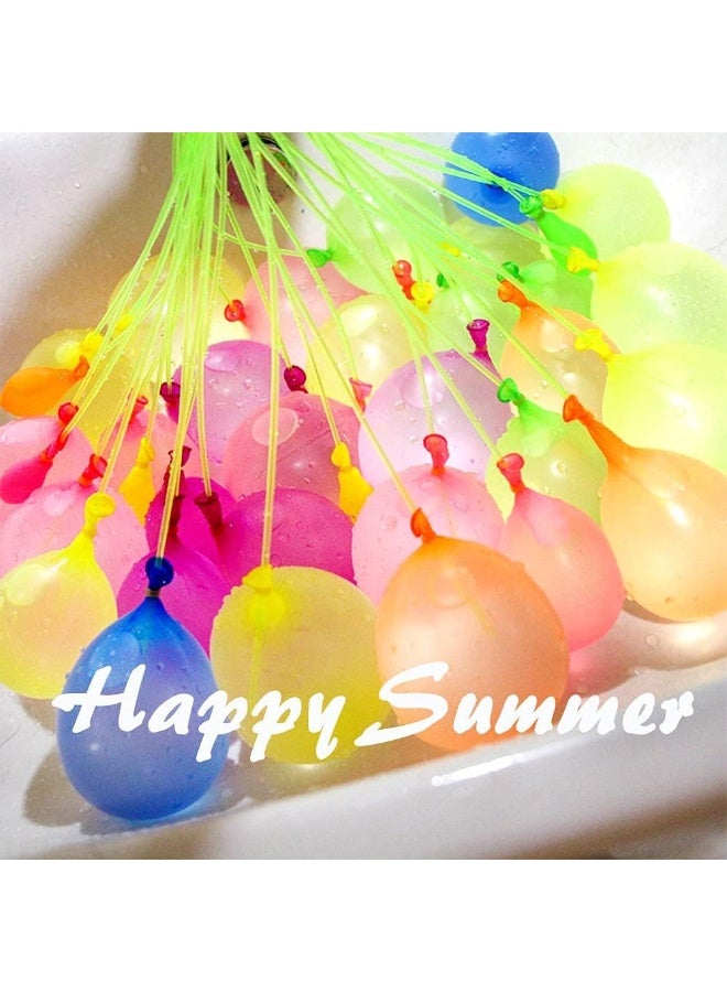 MOMENT MOMENT Colorful Water Balloons (111pcs/bag) Rapid-Filling Self-Sealing, Easy Fill for Outdoor Family,Party, Friends, Children Summer Fun.  - Image 3