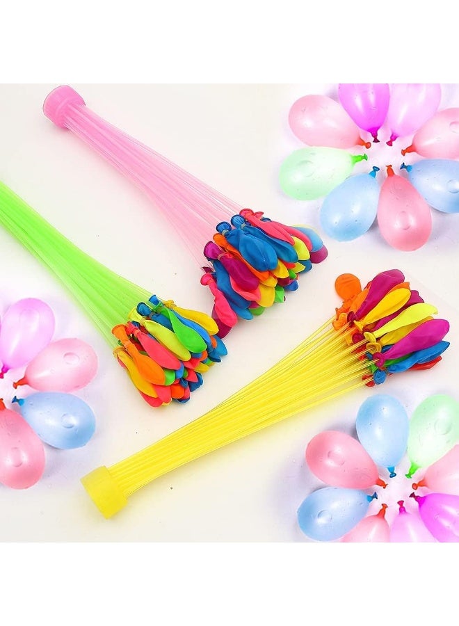MOMENT MOMENT Colorful Water Balloons (111pcs/bag) Rapid-Filling Self-Sealing, Easy Fill for Outdoor Family,Party, Friends, Children Summer Fun.  - Image 2