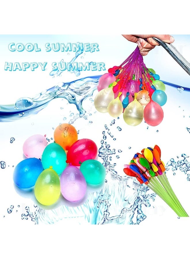 MOMENT MOMENT Colorful Water Balloons (111pcs/bag) Rapid-Filling Self-Sealing, Easy Fill for Outdoor Family,Party, Friends, Children Summer Fun.  - Image 4