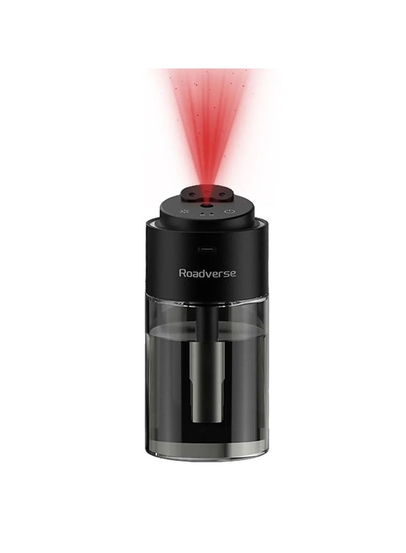 BlueFire Roadverse L1 Smart Car Air Freshener Diffuser with Starry Sky Projection & 7-Color Ambient Light – Ultrasonic Nano Atomization Aromatherapy Humidifier, Long-Lasting 300 mAh Battery, 4 Adjustable Spray Modes, Premium Aluminum Alloy Body, Natural 50ml Alcohol-Free Essential Oil Diffuser – Portable Car Perfume Machine for Fresh, Relaxing & Stylish Driving Experience - Image 3