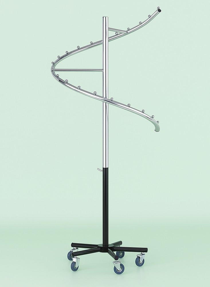 إستلو ستاند ملابس حلزوني متحرك - ESTILO - Image 1