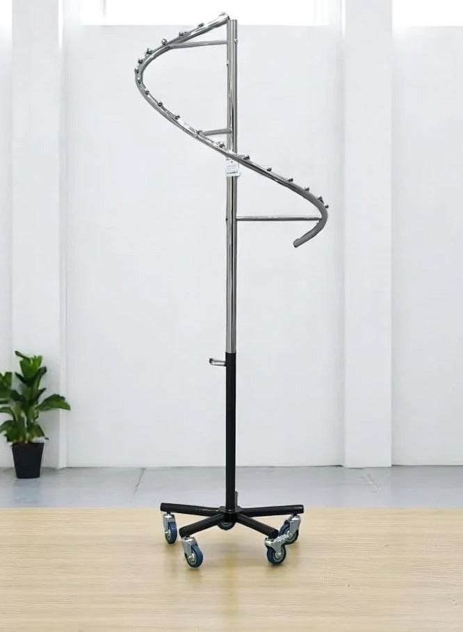 إستلو ستاند ملابس حلزوني متحرك - ESTILO - Image 2