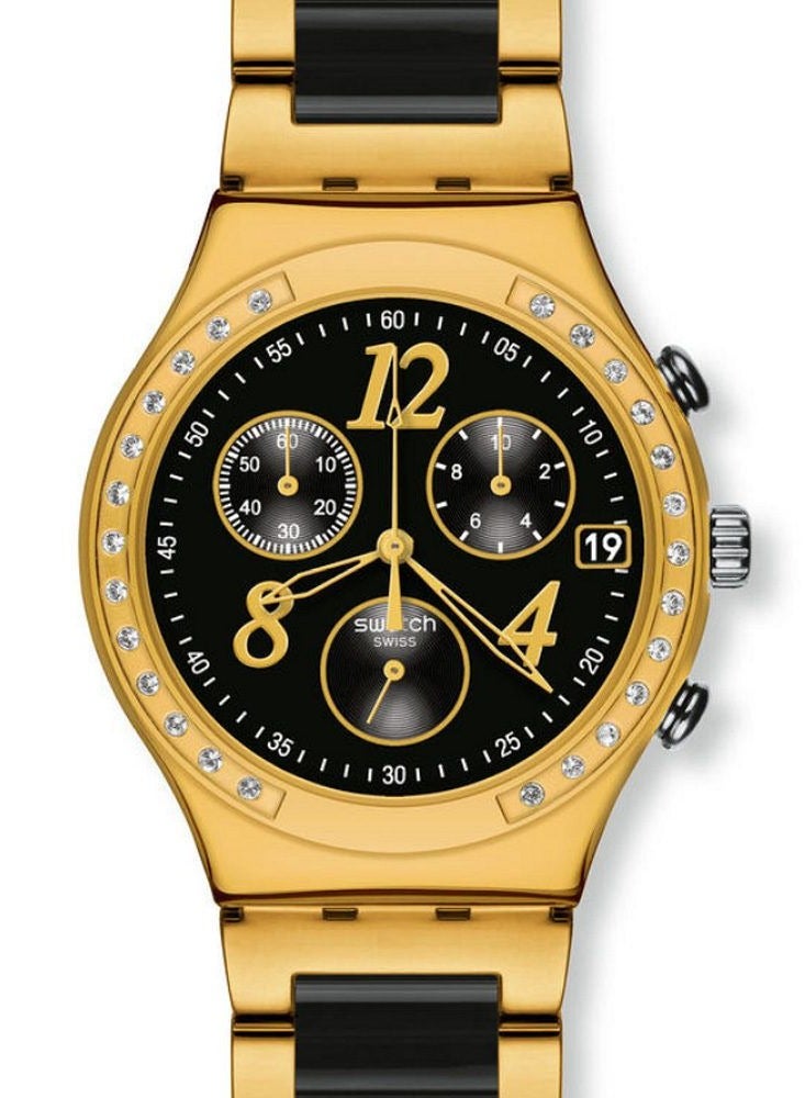 Swatch Unisex Dreamnight Yellow Quartz Movement Water Resistant Wrist Watch - 43 Mm - Image 1