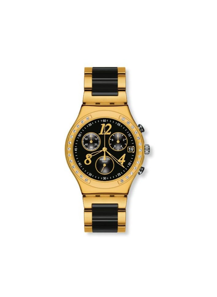 Swatch Unisex Dreamnight Yellow Quartz Movement Water Resistant Wrist Watch - 43 Mm - Image 2