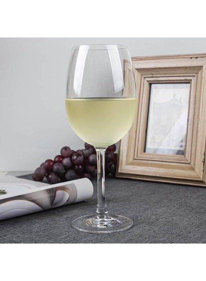 Paşabahçe كأس النبيذ من باساباخه إينوتيكا 615 مل - مجموعة كؤوس نبيذ من قطعتين - Image 1