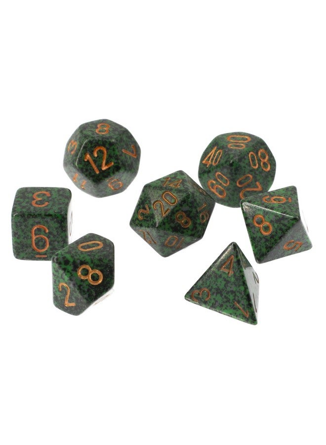 Chessex Chessex Speckled® Polyhedral Golden Recon™ 7-Die Set - Image 2