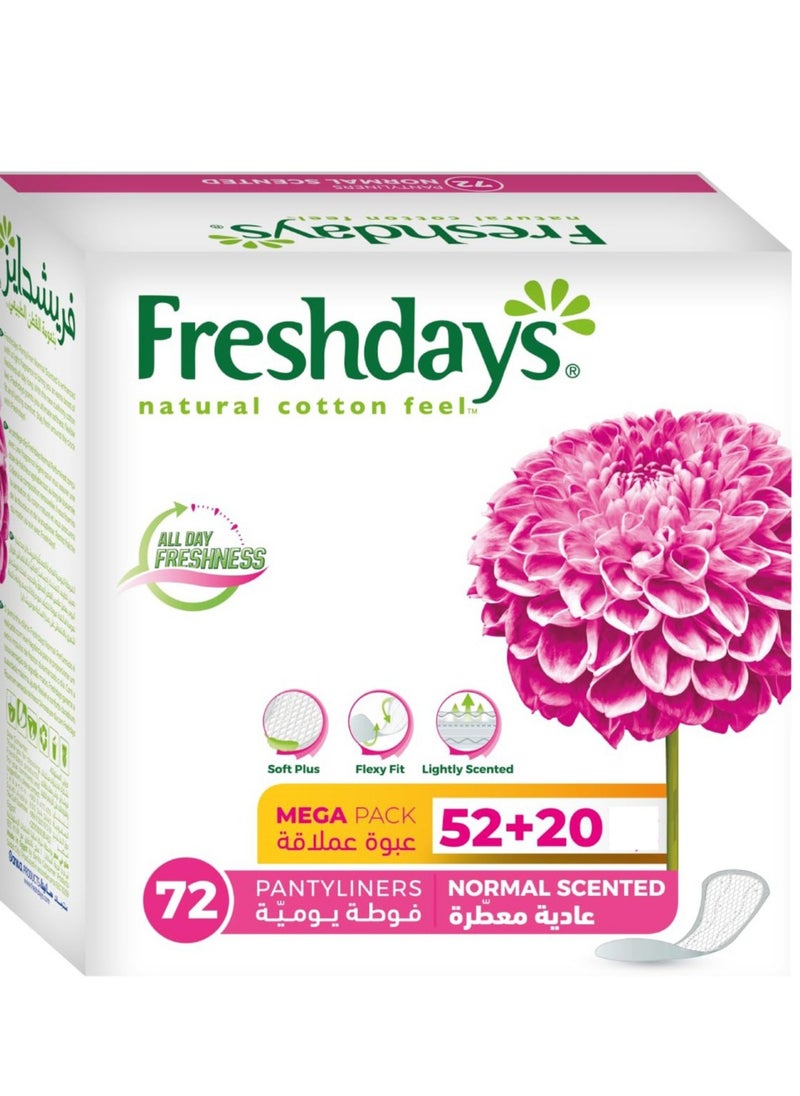 Freshdays Freshdays Pantyliners Normal Scented 72 Pads  - Image 2