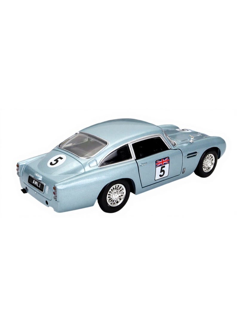 Motormax Aston Martin DB5 RHD #5 Die-Cast Model Car â€“ GT Racing Series, 1:24 Scale - Image 3