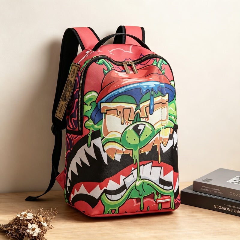 SG Shark Mouth Backpack - Stylish & Functional School & Daily Backpack for Men and Women
