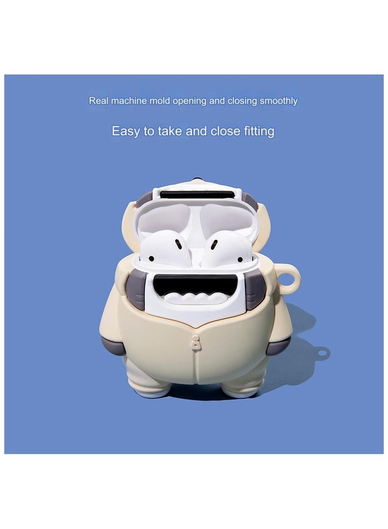 New Apple headphone case protective case, second-generation AirPods Pro 2, niche raincoat, shark cute cartoon - Image 3