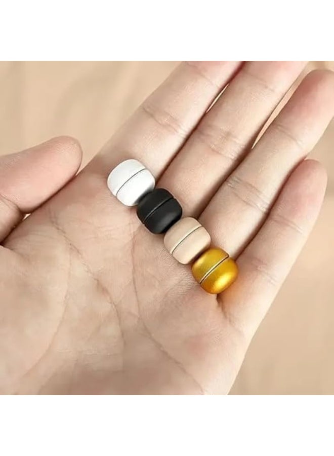 Magnetic Hijab Pins, Multicolor , Metal Scarf Magnets with Engraved Design, Strong Hold, No-Damage, 2 Piece Set - Image 4