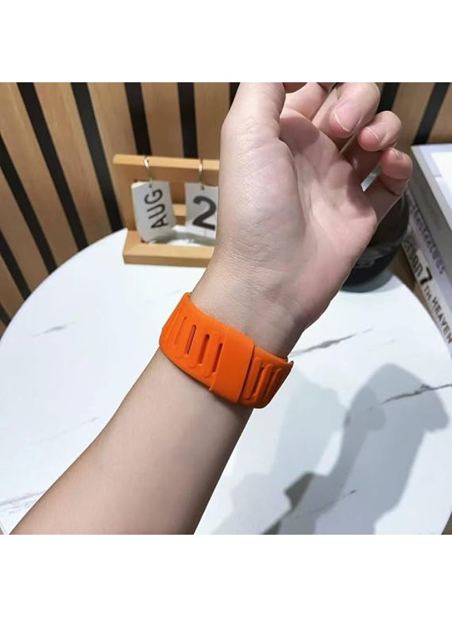 ECO Sports Band Strap Compatible with Whoop 4.0Devices – ECG Compatiblity, Silicone Waterproof Design, Sweatproof Strap with U-Shape include Connector - Image 3