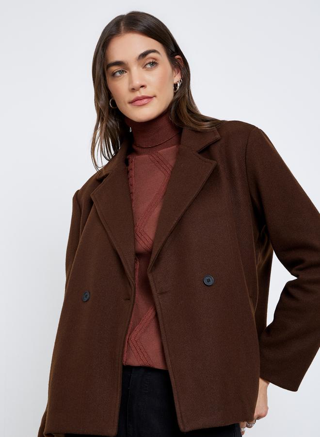 Styli Women Oversized Wool Jacket - Image 1