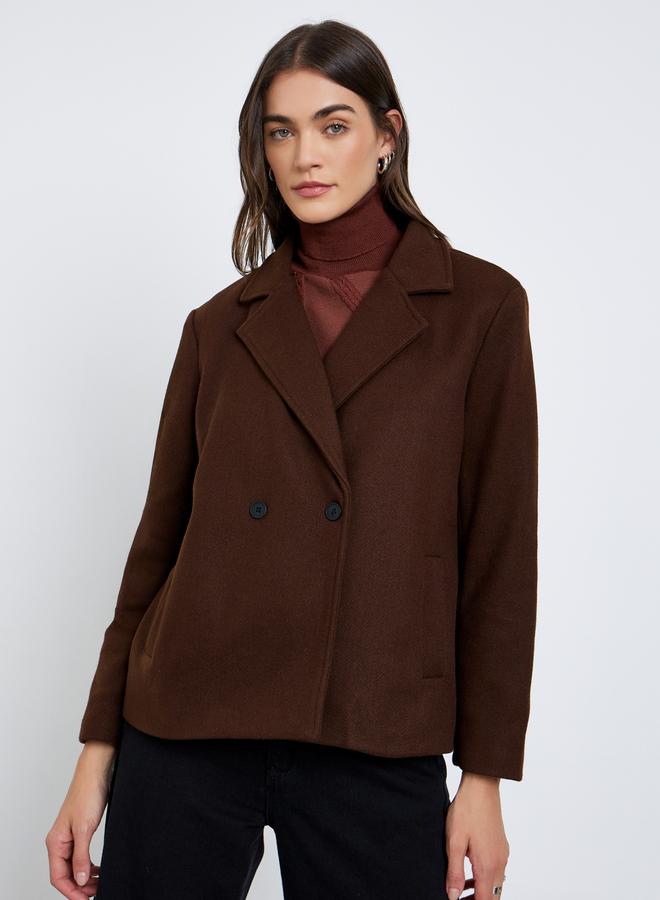 Styli Women Oversized Wool Jacket - Image 3