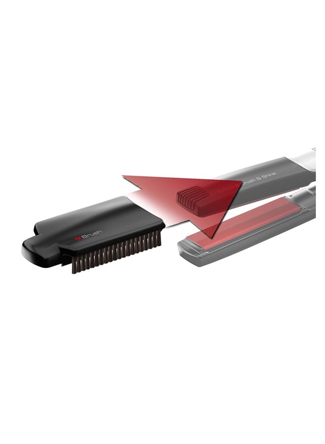 Valera Hair Straightener - SWISS'X  SUPER Brush And Shine, Ions generator, 5X  Ceramic with Tourmaline, ultra-fast heat up Max 230 degree, Cool tips, Color care. Ionic care - 100.20/IS - Image 4