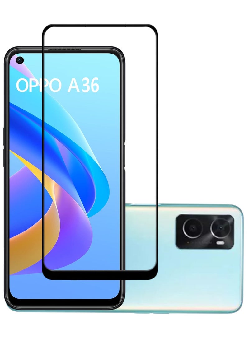 ACLIX Antistatic ESD Dustproof Premium Quality High Definition Tempered Glass Screen Protector Designed For Oppo A36 - Image 1