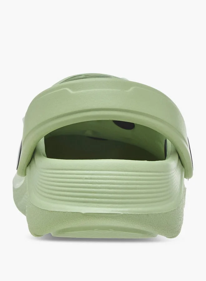 أكوا شبشب روبوت بتصميم مطرز مع حزام خلفي