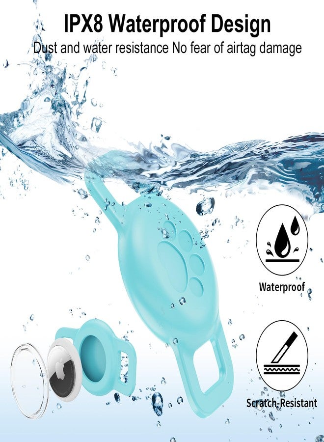 PerfiPro 2Pack Airtag Holder, IPX8 Waterproof Airtag Holder for Small Dog & Cat Collars, Silicone Mount for AirTags Within 1/2 inch Collars - Image 4