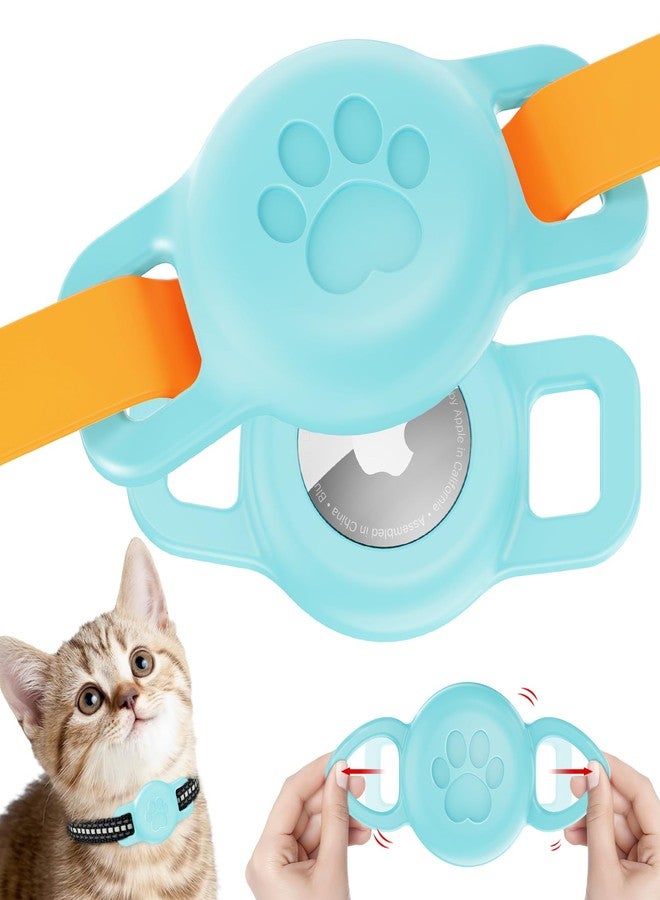 PerfiPro 2Pack Airtag Holder, IPX8 Waterproof Airtag Holder for Small Dog & Cat Collars, Silicone Mount for AirTags Within 1/2 inch Collars - Image 1