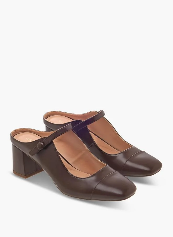 سيليست Women Block Heel Mary Jane Shoes