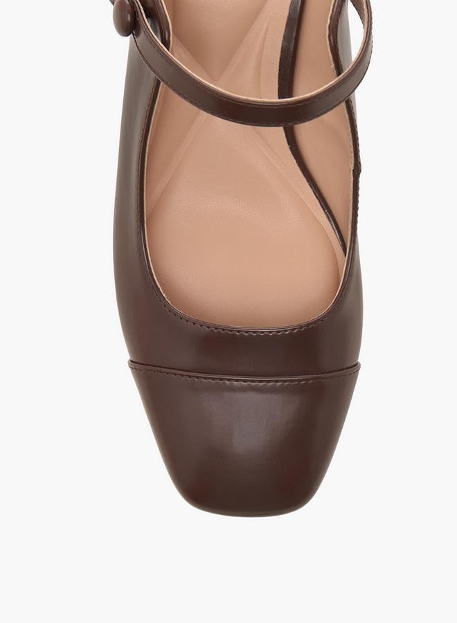 Celeste Women Block Heel Mary Jane Shoes - Image 4