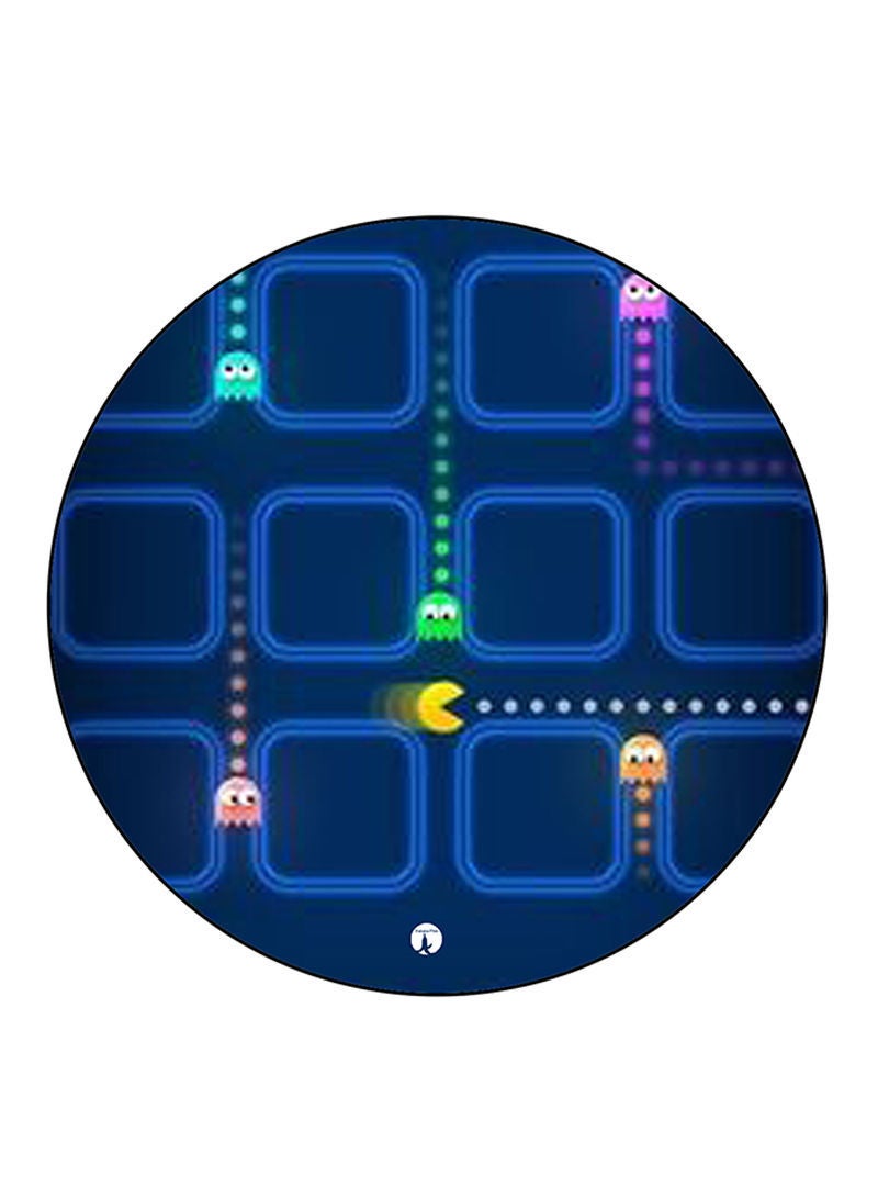 RKN Video Game Pac Man Printed Large Pin Multicolour - Image 1