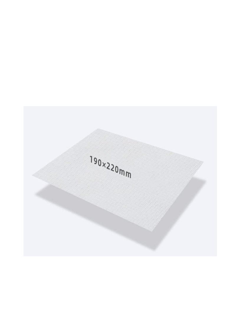 KASTWAVE منشفة وجه disposable للاستخدام الجاف والرطب، 100% قطن، مناشف تنظيف الوجه سميكة للغاية، مناديل جافة متعددة الاستخدامات لإزالة المكياج، حساسة | العناية ببشرة الأطفال - Image 4