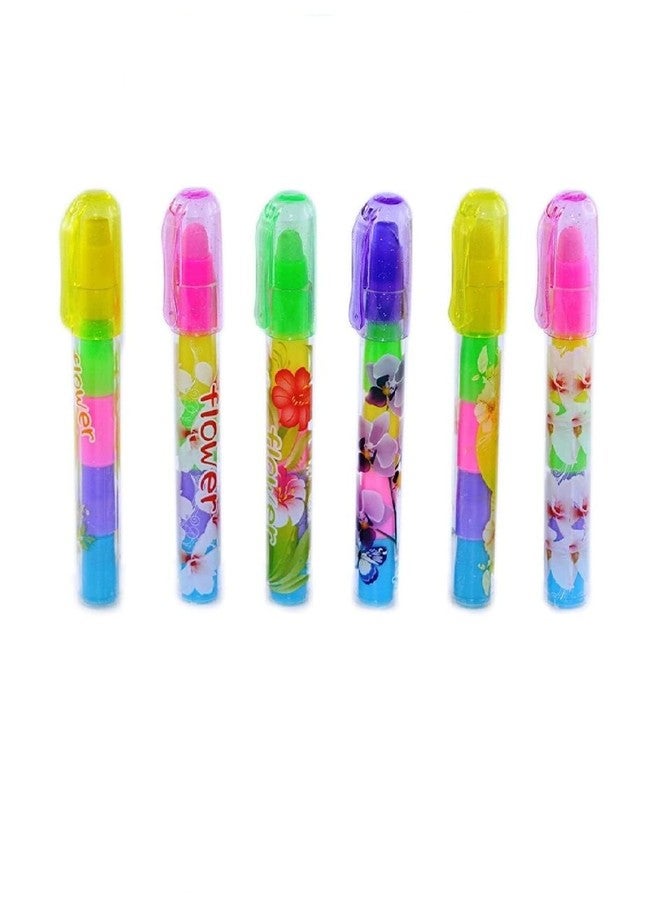 4AJ BAZAAR Stacking Erasers (Packof 6) Cartoon Printed and Attractive for Kids - Image 1