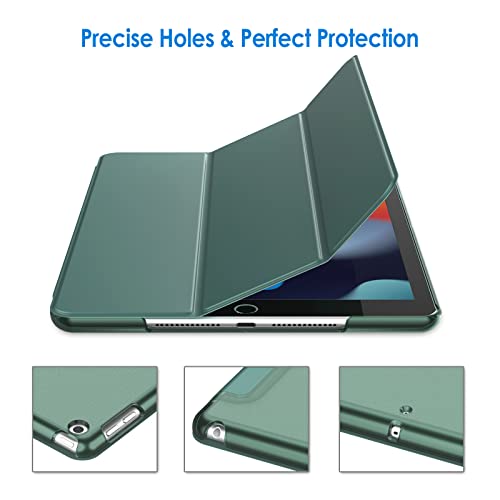 JETech Case for iPad 10.2-Inch (2021/2020/2019 Model, 9/8/7 Generation), Auto Wake/Sleep Cover (Misty Blue) - Image 3
