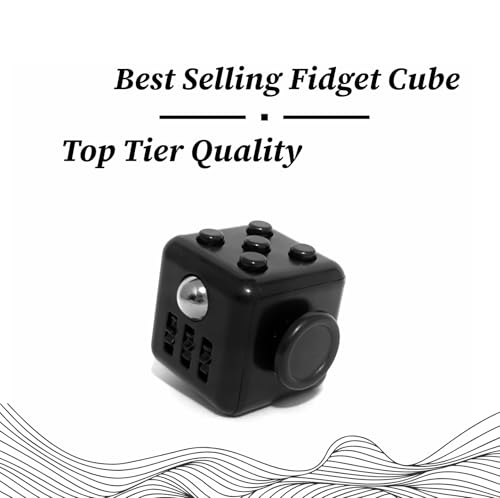 Premium Hand Cube Unleash Stress Relief and Boost Focus Hand Cube The Ultimate Handcrafted Premium Quality Fidget Toy for All Age Fun Relaxing and Perfect for Every Occasion Midnight Black - Image 5