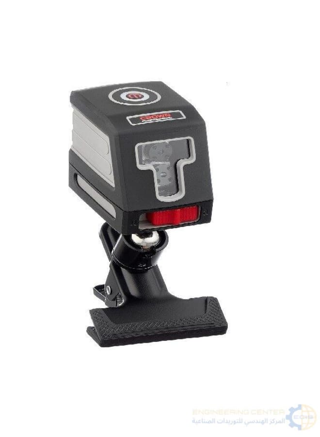 Crown CT44046 2-line red laser level, 15 meters