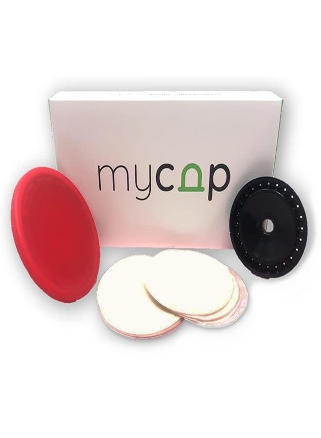 My-Cap Reusable Coffee Capsule Caps & Lid Set - Compatible with Nespresso Vertuo Pods - Reusable, Food Grade & BPA Free Coffee Pod Cap & Lid - Reuse & Reseal your Nespresso Vertuo Capsules - Image 1