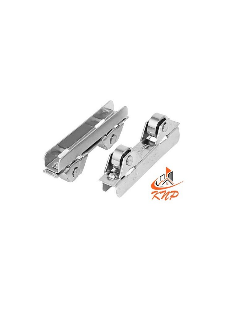 KNP 6mm Glass Sliding Door Double Wheel - 2pcs  - Image 2