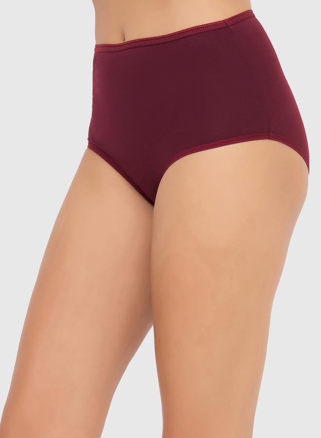 Clovia Pack of 3 - Solid High Rise Hipster Briefs - Image 4