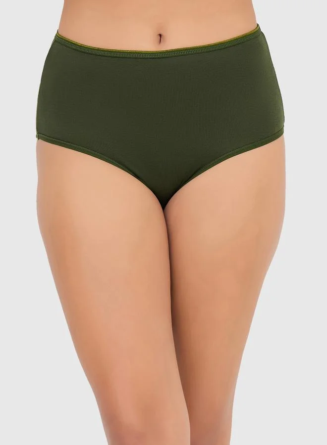 Clovia Clovia Pack of 3 - Solid High Rise Hipster Briefs