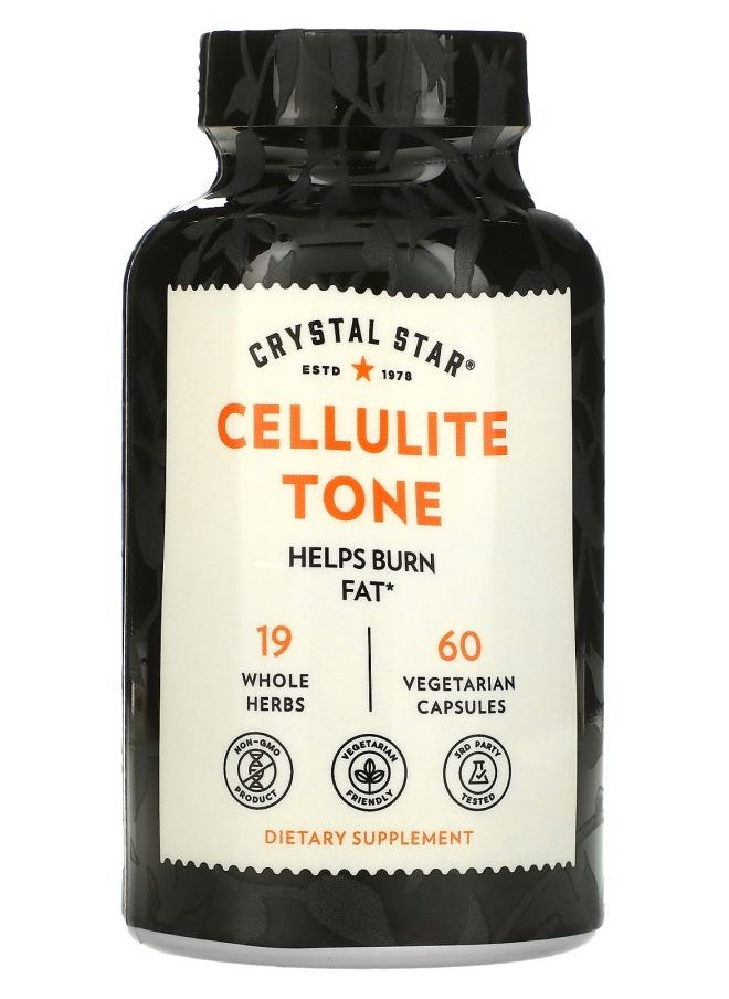 Crystal Star Cellulite Tone 60 Vegetarian Capsules 
